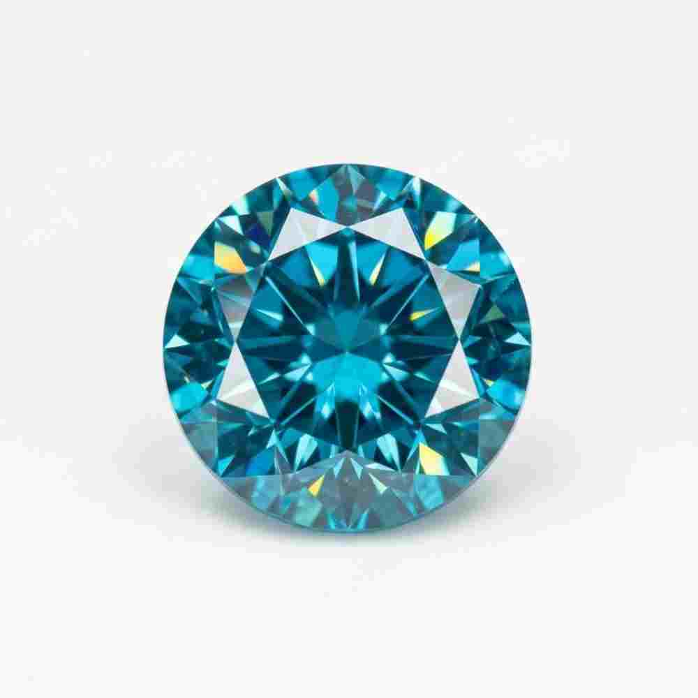 Blue Zircon gem bd stone